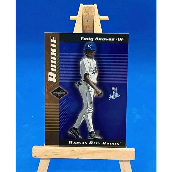 Endy Chavez #284 Rookie Card 2001 Donruss SP 823/1000 - Picture 2 of 4